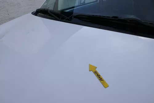 VW Lupo Motorhaube KLappe vorne weiß LB9A (163773)