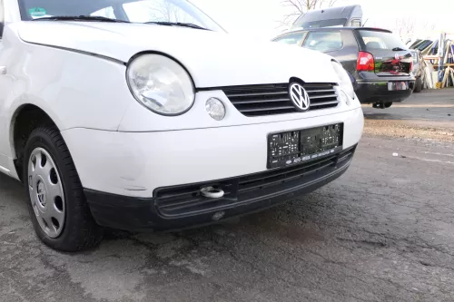 VW Lupo 6x Stoßstange vorne Frontstoßstange Stoßfänger weiß LB9A (163775)