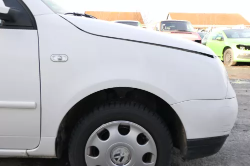 VW Lupo Kotflügel vorne rechts weiß LB9A