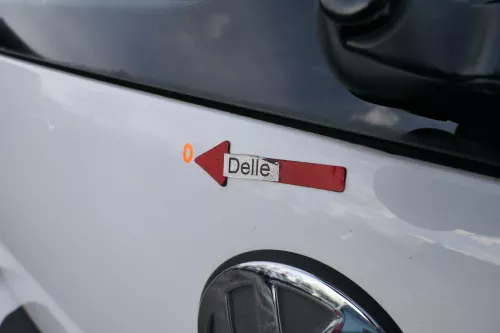 VW Lupo 6X Heckklappe Klappe Kofferraumklappe Scheibe weiß LB9A ohneAnbautei (163778)