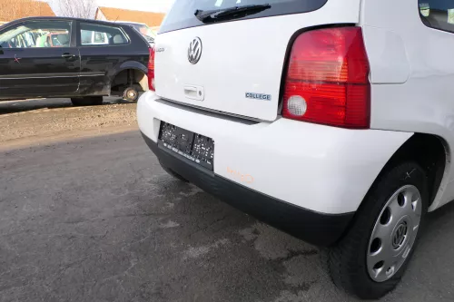 VW Lupo Stoßstange hinten Heckstoßstange Stoßfänger weiß LB9A (163780)