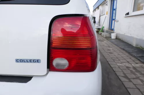 VW Lupo Stoßstange hinten Heckstoßstange Stoßfänger weiß LB9A (163780)