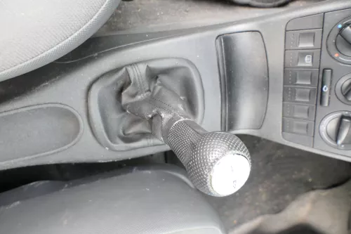 VW Lupo Polo 6N Schaltknauf Schaltsack Schaltung Schaltknüppel College schwarz (163785)