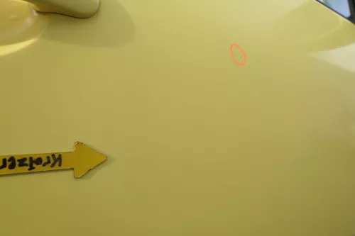 VW Polo 9N 9N3 Tür vorne rechts Beifahrertür 4/5-Türer gelb LD1B -ohne Anbauteil (163791)