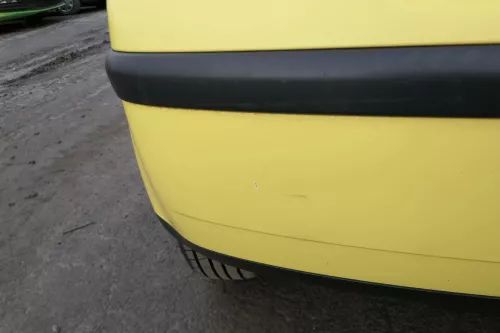 VW Polo 9N 9N3 Stoßstange Heckstoßstange hinten gelb LD1B (163799)