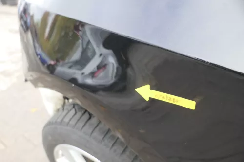 Seat Ibiza 6J Kotflügel vorne links schwarz LC9Z 6J0821021A (163833)