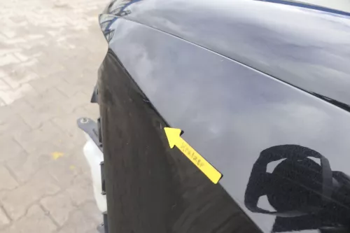 Seat Ibiza 6J Kotflügel vorne links schwarz LC9Z 6J0821021A (163833)