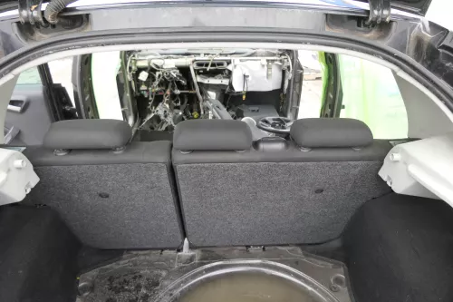 Seat Ibiza 6J Rückbank Rücksitzbank Sitz Sitzbank 3-Punkt Sitze -ohne Kopfstütze (163844)