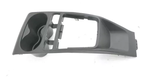 Ibiza 6J Becherhalter Mitteltunnel Verkleidung Mittelkonsole Abdeckung schwarz