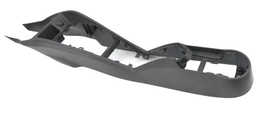 Ibiza 6J Mitteltunnel Verkleidung Mittelkonsole Abdeckung karbon schwarz