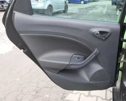 Seat Ibiza 6J Türverkleidung Verkleidung Tür hinten links 4/5-Türer karbonschwar