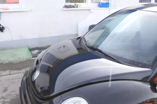 VW New Beetle 9C Motorhaube Klappe vorne schwarz L041 (163930)