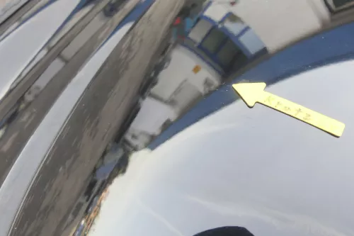 VW New Beetle 9C Motorhaube Klappe vorne schwarz L041 (163930)