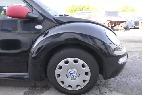 VW New Beetle 9C Kotflügel vorne rechts schwarz L041 1C0821104H