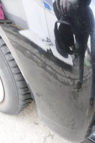 VW New Beetle 9C Kotflügel hinten rechts schwarz L041 1C0821302H (163953)