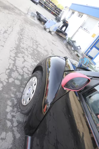 VW New Beetle 9C Kotflügel vorne links schwarz L041 1C0821103H (163954)