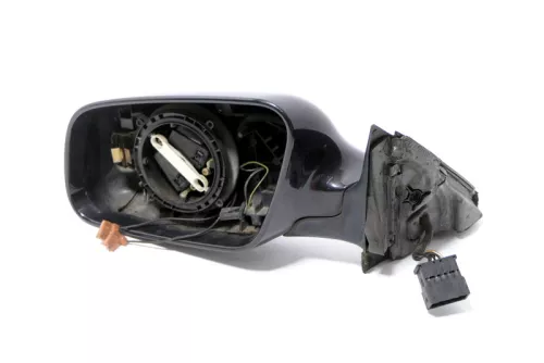 A4 B5 Spiegel Außenspiegel links schwarz LZ9W automatisch abblendbar Facelift (164019)