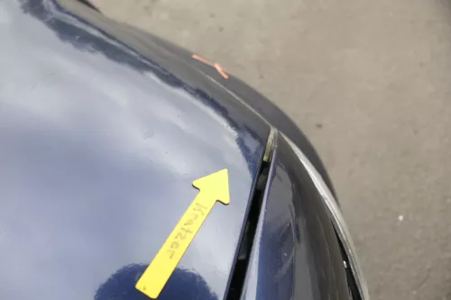 Audi A3 8L Motorhaube Frontklappe Haube blau LZ5T auch für Facelift (164030)