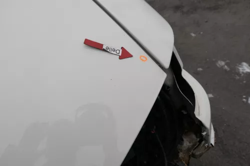 VW T4 Transporter Pritsche Motorhaube Haube Klappe vorne weiß R902 Kurze AC0 (164073)