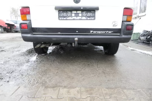 VW T4 Caravelle Multivan Stoßstange Heckstoßstange hinten 701807417 schwarz 1640