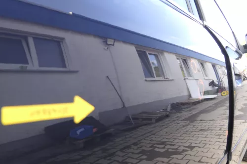 Audi A6 4B C5 Tür Türblatt hinten rechts blau LZ5L (164111)