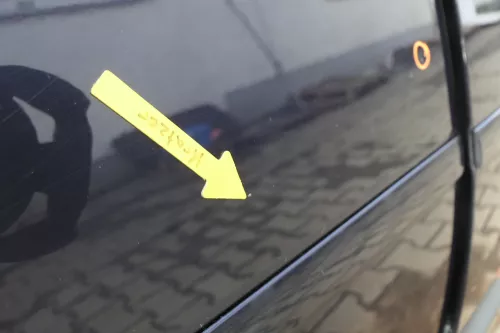 Audi A6 4B C5 Tür Türblatt hinten rechts blau LZ5L (164111)