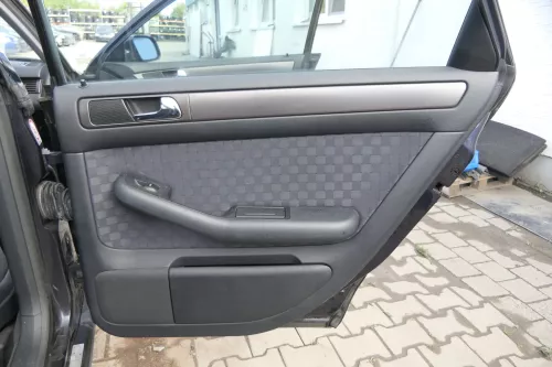 4x A6 4B Türverkleidung Verkleidung Tür vorne hinten links rechts onyx (164118)