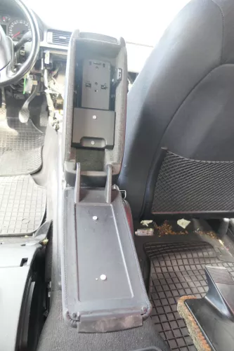 Audi A6 4B C5 Mittelarmlehne Armlehne original grau swing 4B0864245K 9XS onyx (164119)