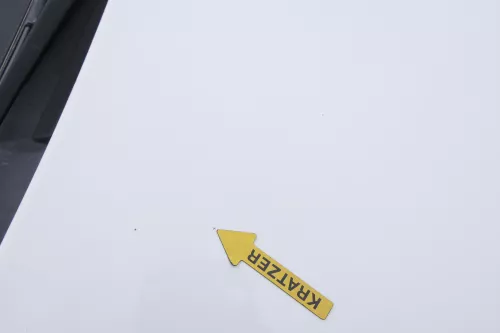 Skoda Fabia 6Y Motorhaube Klappe vorne weiß LF9E mit Grill vorn (164153)