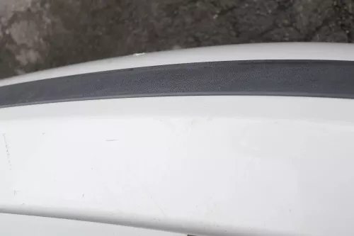 Skoda Fabia 6Y Kombi Combi Stoßstange hinten Heckstoßstange weiß LF9E (164162)