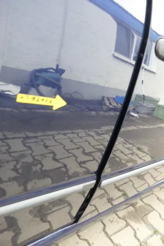 Skoda Fabia 6Y Limousine Schrägheck Tür hinten rechts blau LF5U (164190)