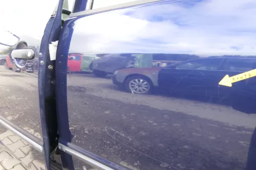 Skoda Fabia 6Y Limousine Schrägheck Tür hinten links blau LF5U (164191)