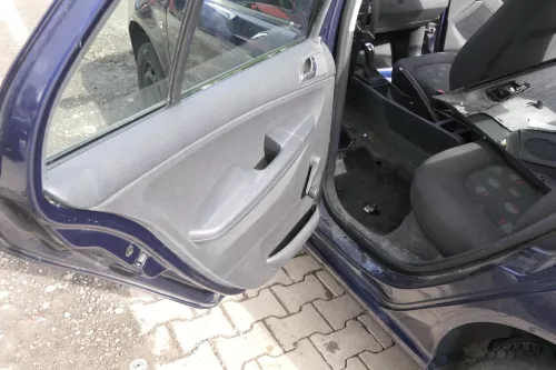 4 x Fabia 6Y Kombi Combi Türverkleidung Verkleidung Tür vorne links hinten schwa (164198)