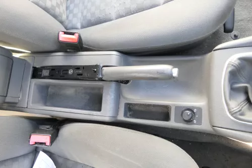 Audi A6 4B Handbremse Feststellbremse grau swing Leder (164217)