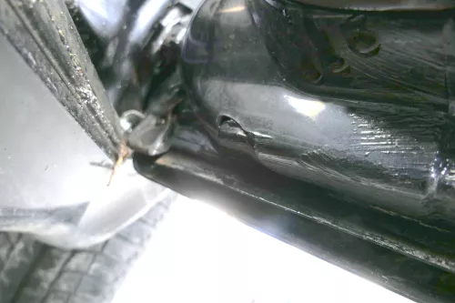 Audi A6 4B C5 Tür nur Türblatt vorne rechts Beifahrertür schwarz LZ9W (164229)