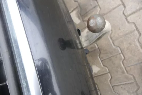 Audi A4 8E B6 Kombi Avant Stoßstange hinten mit Spoiler schwarz LZ9W (164236)