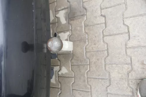 Audi A4 8E B6 Kombi Avant Stoßstange hinten mit Spoiler schwarz LZ9W (164236)