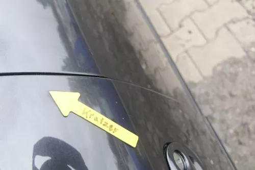 Audi A4 B6 8E nur Türblatt Tür vorne links Fahrertür schwarz LZ9W Kombi+Limo (164241)