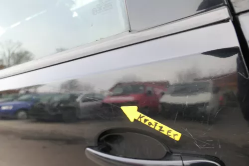 VW Polo 9N 9N3 Tür hinten links 4/5-Türer schwarz L041 - ohne Anbauteile (164270)