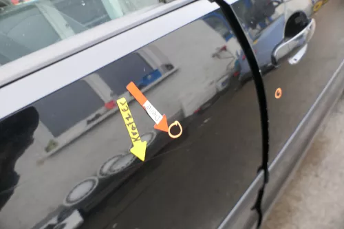 VW Polo 9N 9N3 Tür hinten rechts 4/5-Türer schwarz L041 - ohne Anbauteile (164273)