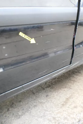 VW Polo 9N 9N3 Tür hinten rechts 4/5-Türer schwarz L041 - ohne Anbauteile (164273)