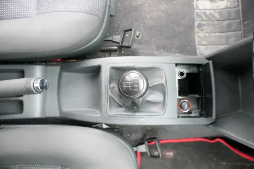 VW Polo 9N 9N3 Schaltknauf Schaltsack Schaltung Schaltknüppel 6Q1711113F QFJ (164306)
