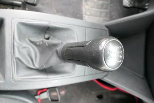 VW Polo 9N 9N3 Schaltknauf Schaltsack Schaltung Schaltknüppel 6Q1711113F QFJ (164306)