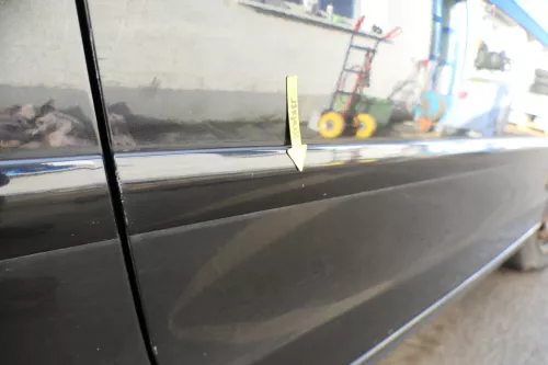 VW Polo 9N 9N3 Tür vorne rechts Beifahrertür 2/3-Türer schwarz LC9Z ohneAnbautei (164313)