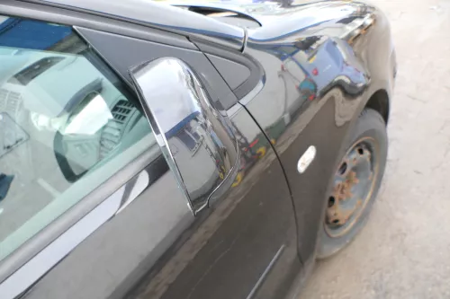 VW Polo 9N 9N3 elektrischer Spiegel Außenspiegel rechts vorne schwarz LC9Z (164314)