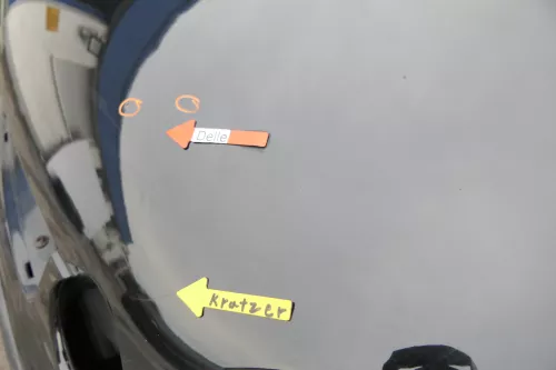 VW Polo 9N Motorhaube Klappe Haube vorne schwarz L041 bis ca. Bj. 2004 d (164332)