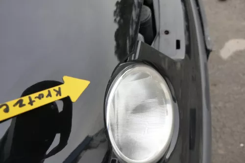 VW Polo 9N Motorhaube Klappe Haube vorne schwarz L041 bis ca. Bj. 2004 d (164332)