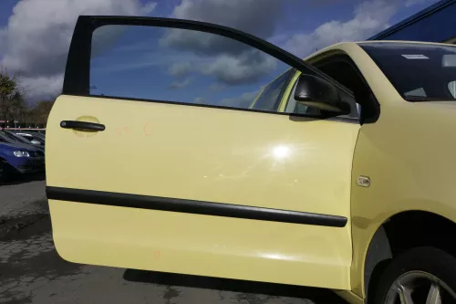 VW Polo 9N 9N3 Tür vorne rechts Beifahrertür 2/3-Türer gelb LD1B ohneAnbautei