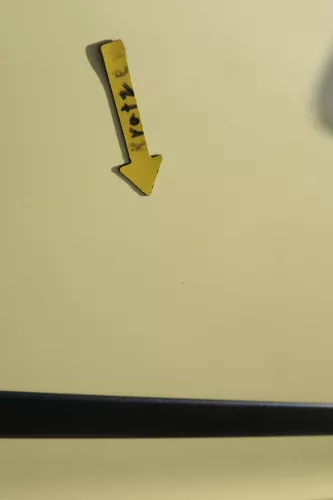 VW Polo 9N 9N3 Tür vorne rechts Beifahrertür 2/3-Türer gelb LD1B ohneAnbautei (164345)