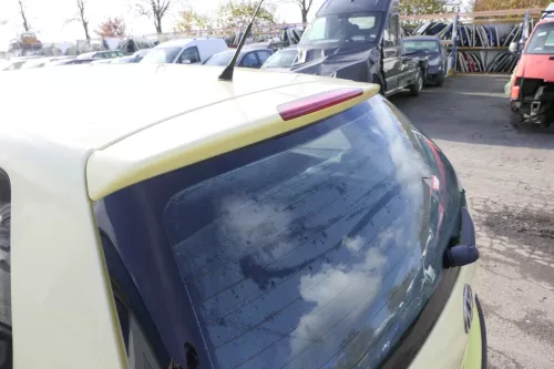 VW Polo 9N3 9N Heckklappe Kofferraumklappe Klappe gelb LD1B ohne Anbauteile (164346)